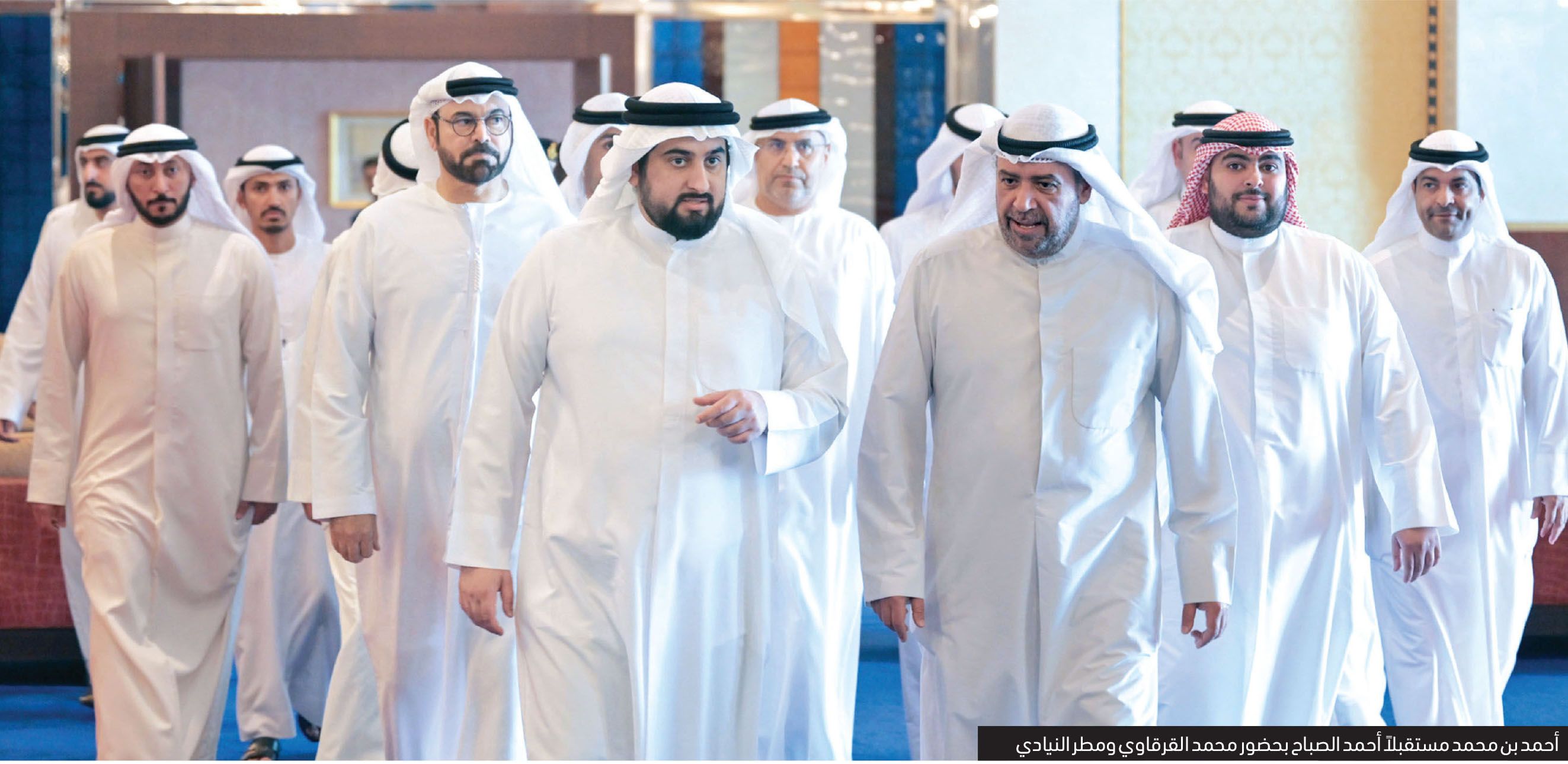 محمد بن راشد ونائب رئيس الوزراء الكويتي يستعرضان العلاقات الأخوية بين البلدين