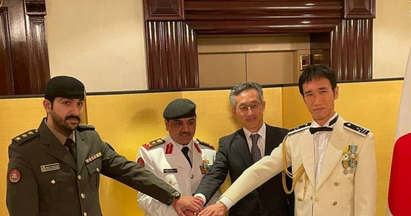حفل الاستقبال الذي أقامته السفارة اليابانية في الكويت بمناسبة الذكرى الـ 69 ليوم قوات الدفاع الذاتي اليابانية