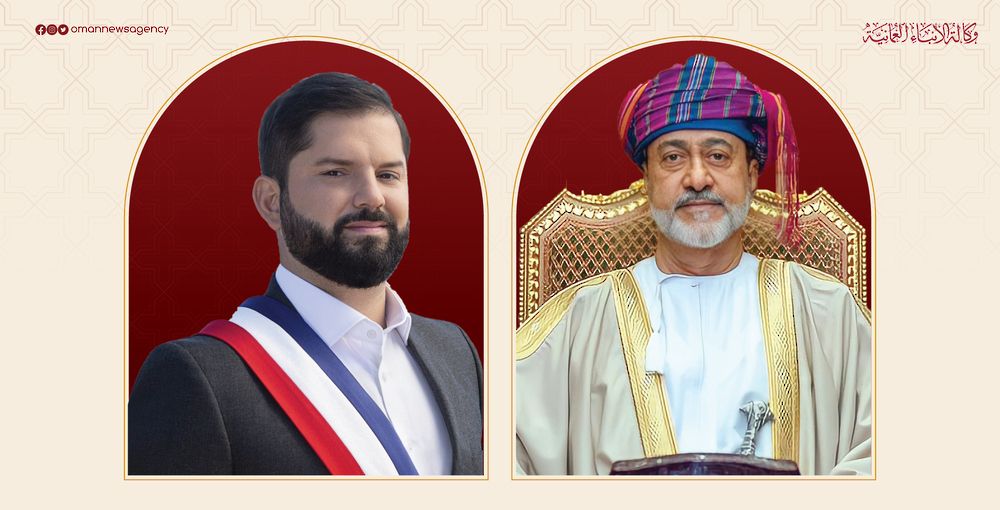 جلالةُ السُّلطان يهنّئ الرئيس التشيلي بذكرى استقلال بلاده
