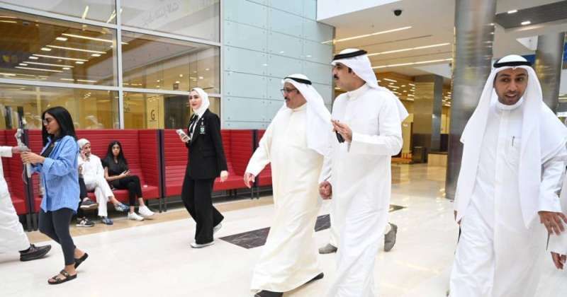 مدير جامعة الكويت يتفقد الكليات مع انطلاق العام الدراسي الجديد