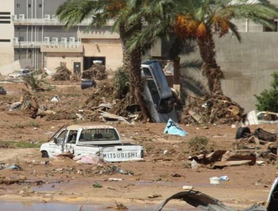 الأمم المتحدة تحذر من انهيار سديّن قرب مدينة بنغازي الليبية