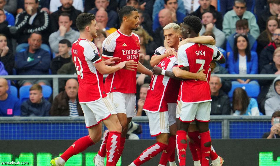 أرسنال يسقط إيفرتون في «جوديسون بارك»