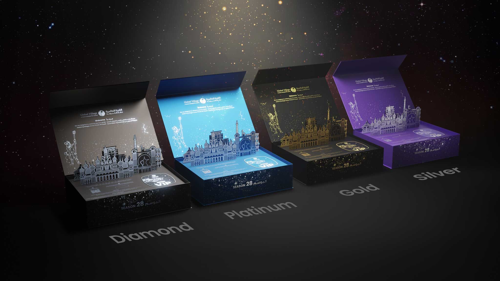 القرية العالمية تطرح باقات كبار الشخصيات لموسمها الـ 28