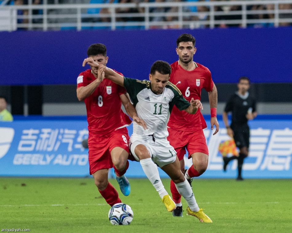 الأخضر الأولمبي وإيران يكرران سلبية 2018