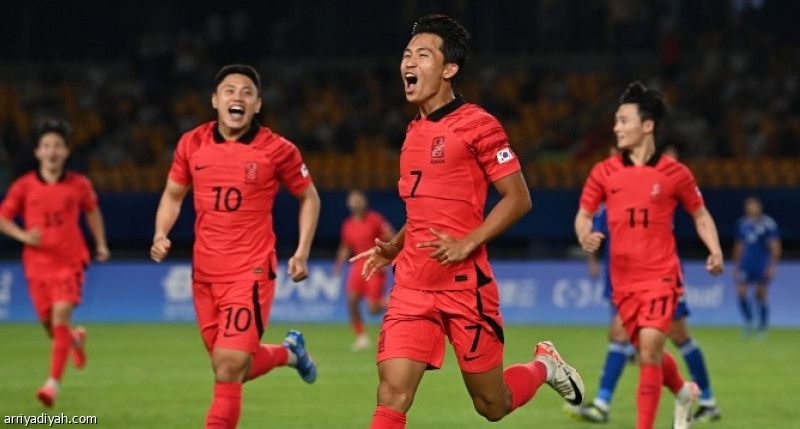 الألعاب الآسيوية.. كوريا الجنوبية تسحق الكويت بـ9 أهداف