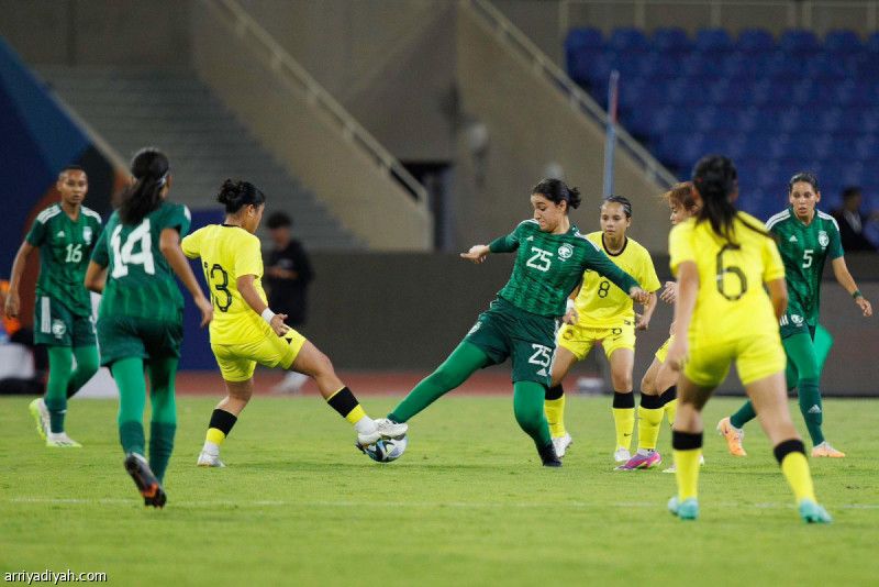 أخضر السيدات يتعادل مع ماليزيا