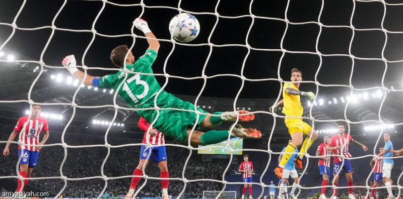 رأسية حارس لاتسيو يحرم أتلتيكو الانتصار