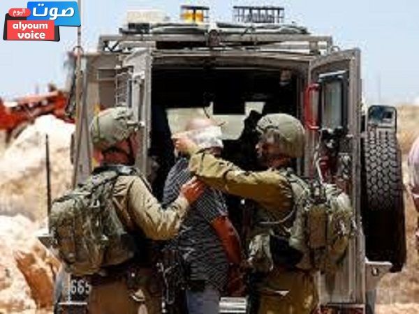 قوات الاحتلال الإسرائيلي يعتقل 8 فلسطينيين في الضفة الغربية