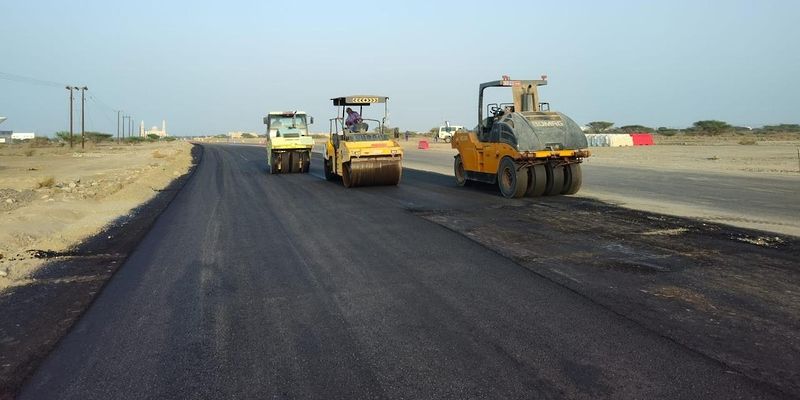 30 ٪؜ نسبة انجاز مشروع ازدواجية وصلة شناص