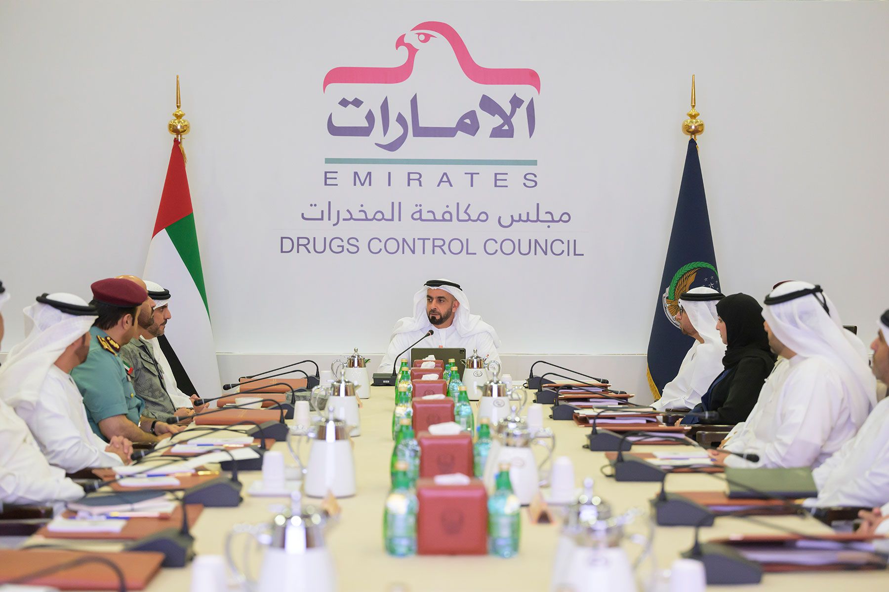 سيف بن زايد يترأس الاجتماع الأول لمجلس مكافحة المخدرات بالدولة
