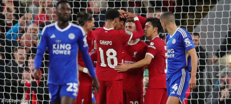 ليفربول يعاقب ليستر بثلاثية