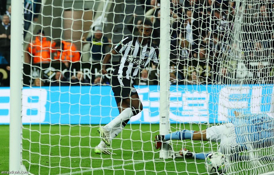 نيوكاسل يقصي السيتي من كأس الرابطة