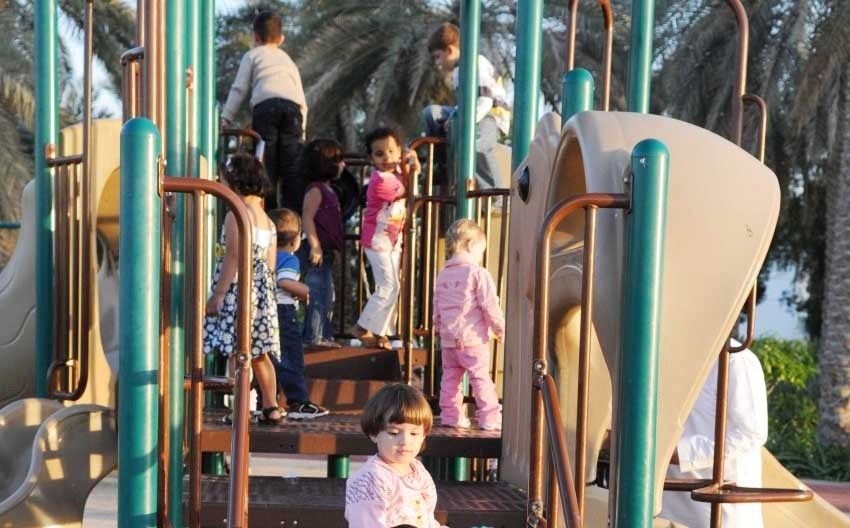 7 حدائق للنساء والأطفال لإسعاد سكان وزوار العين