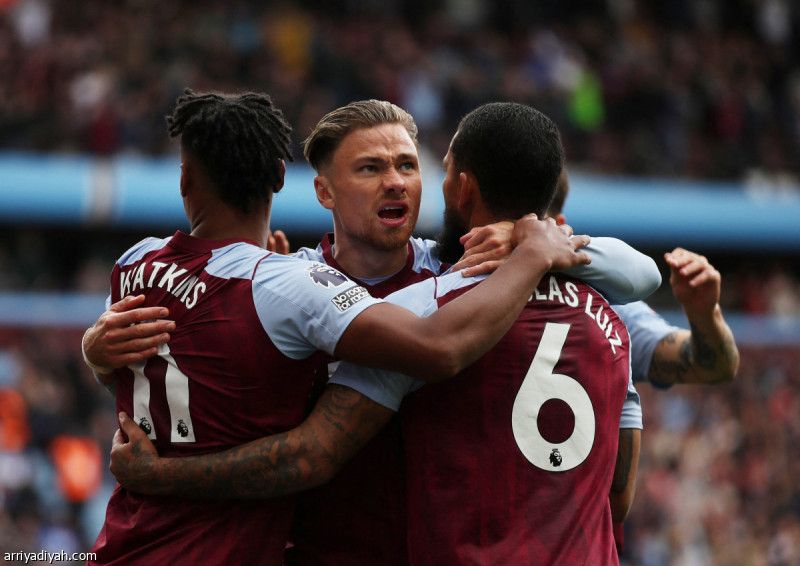 الدوري الإنجليزي.. أستون فيلا يكتسح برايتون بسداسية