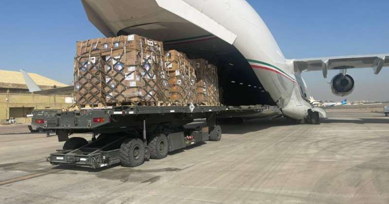 الجسر الإغاثي الكويتي إلى ليبيا يتواصل بإقلاع الطائرة العاشرة