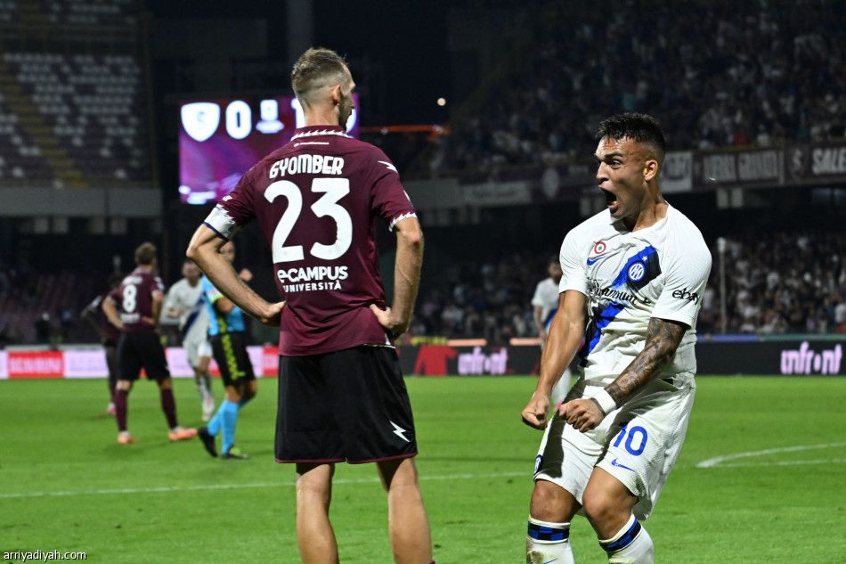 «سوبر هاتريك» لاوتارو يبقي إنتر في الصدارة