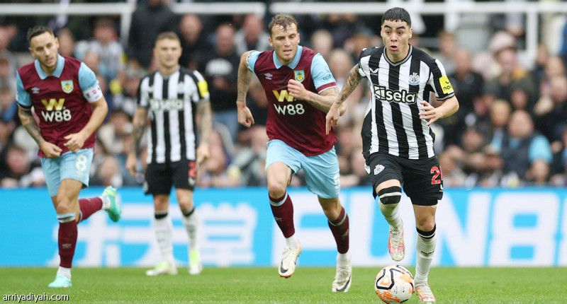 نيوكاسل يعبر بيرنلي