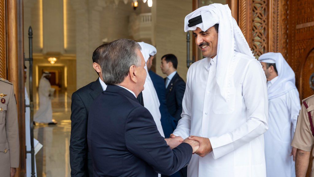 سمو الأمير يؤكد عمق العلاقات بين قطر وأوزبكستان