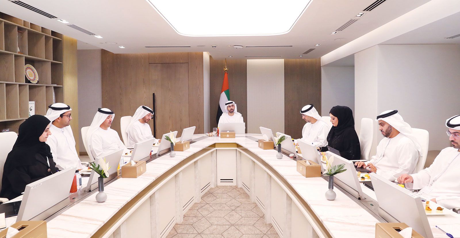 مجلس الإمارات للاقتصاد الرقمي يتابع مستجدات تنفيذ مستهدفات الاستراتيجية الوطنية للاقتصاد الرقمي