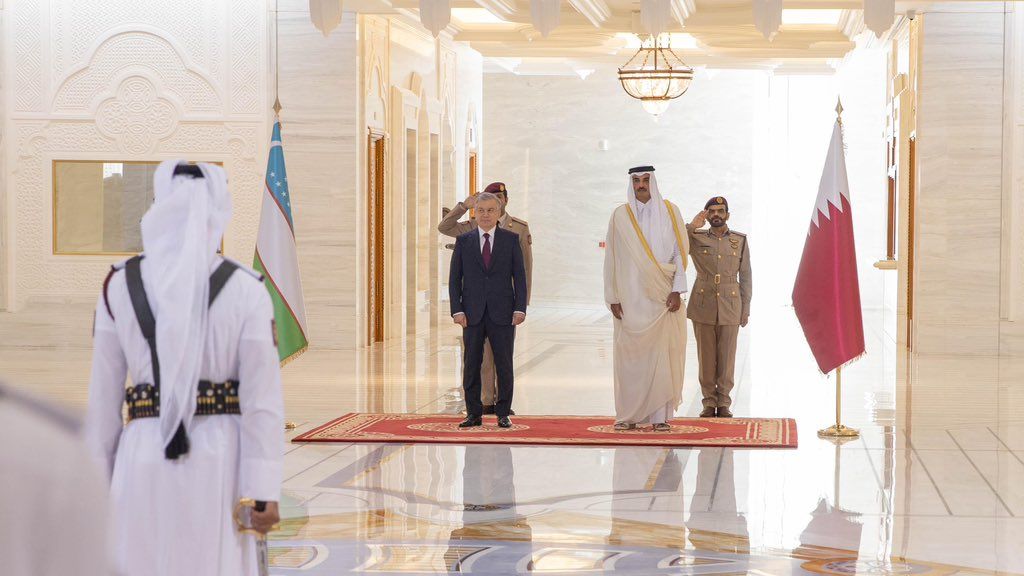 سمو الأمير يؤكد عمق العلاقات بين قطر وأوزبكستان