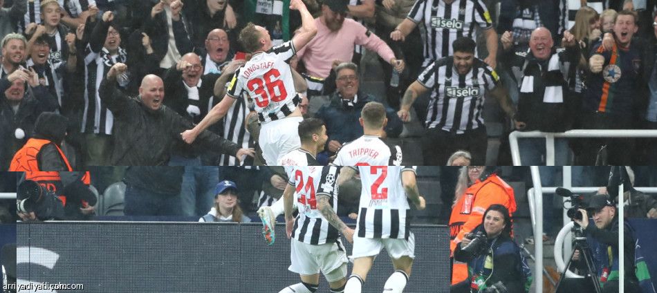 نيوكاسل يسحق سان جيرمان برباعية