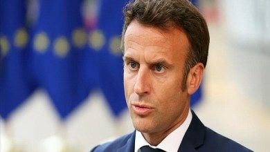 الرئيس الفرنسي يؤكد تصميم بلاده على دعم أوكرانيا