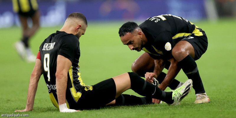 إصابة بنزيما غير مقلقة