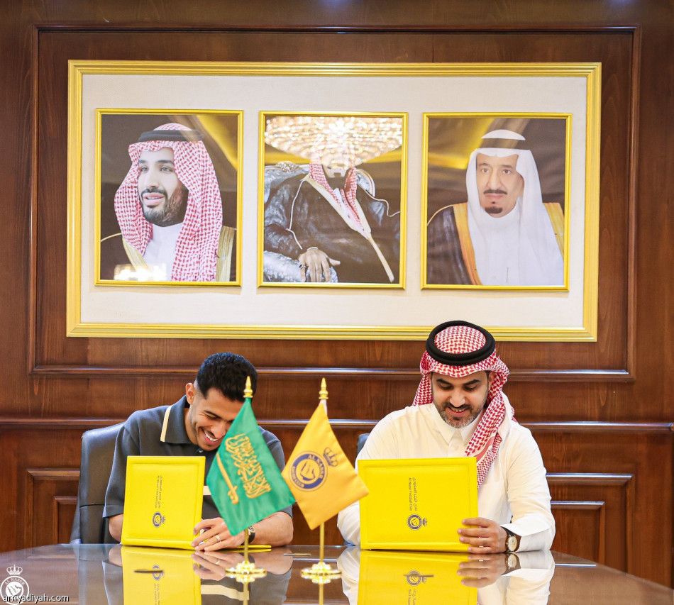 النصر يتمسك بالغنام حتى 2028