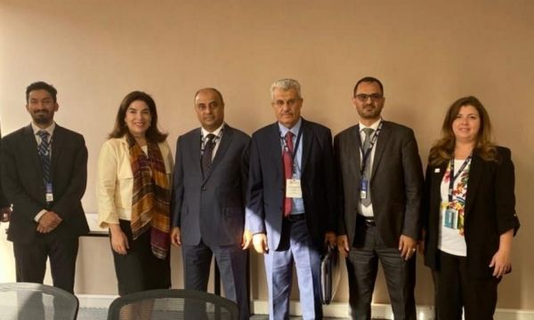 وزير المالية يبحث مع مسؤولين في النقد الدولي الحاجة الملحة لتقديم المزيد من الدعم المالي والفني