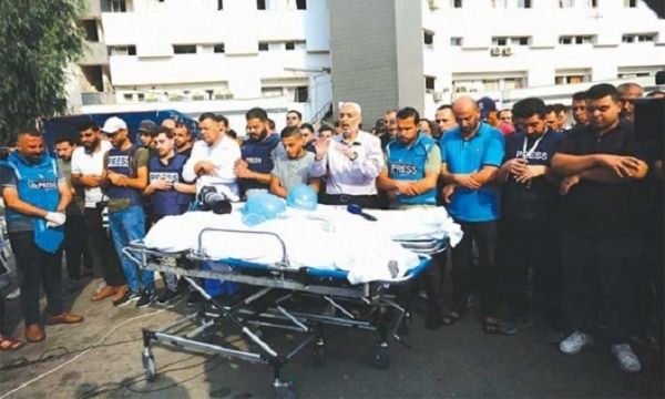 "الصحفيين اليمنيين" تدين استهداف الاحتلال الإسرائيلي للصحفيين الفلسطينيين في غزة