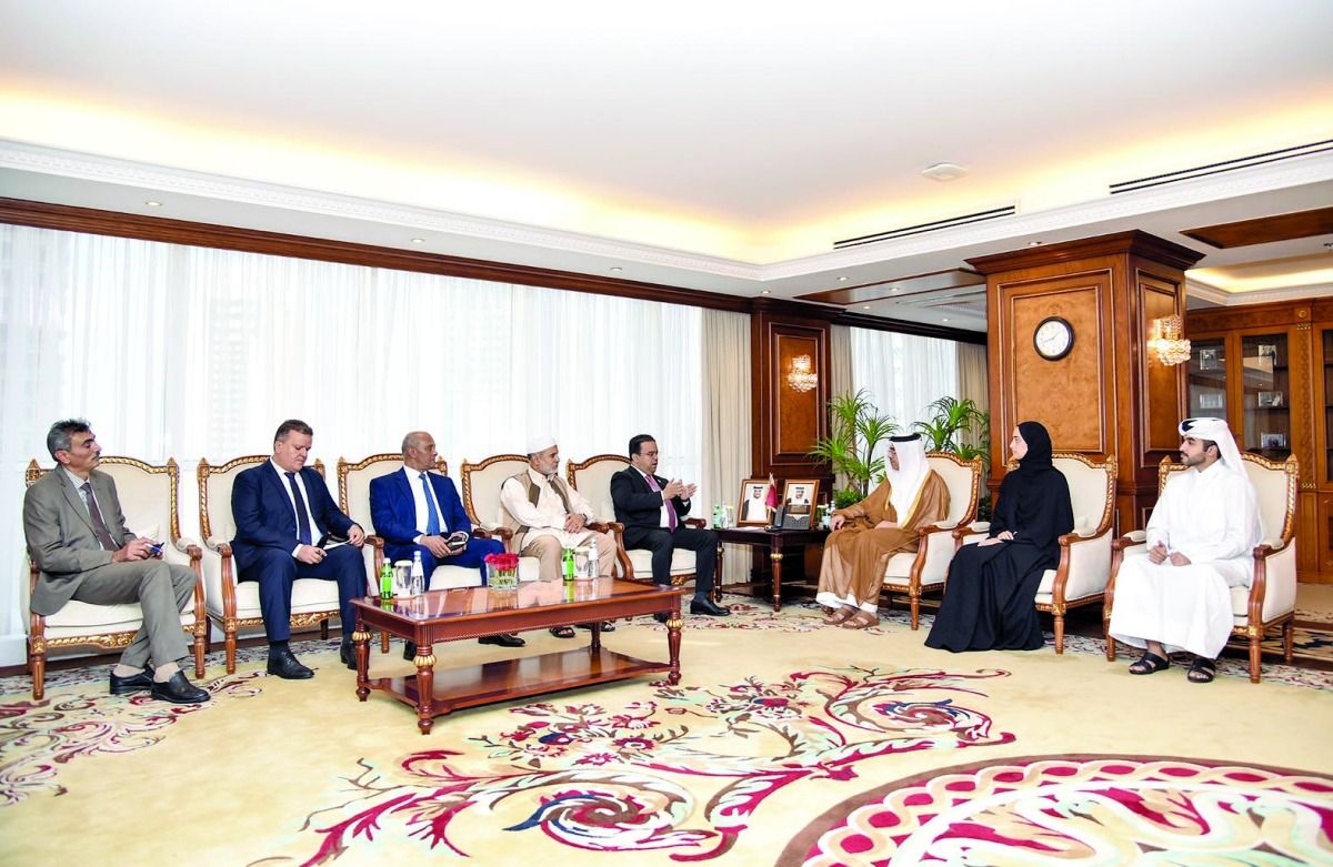 وزير العمل يجتمع مع نظيره الليبي