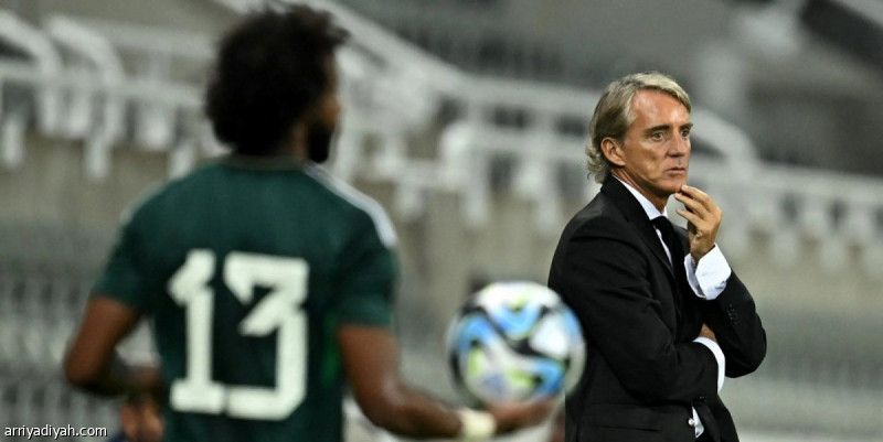 أمام نيجيريا.. مانشيني يبحث عن الانتصار الأول مع الأخضر