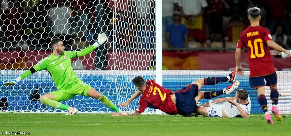 إسبانيا تؤجل تأهل أسكتلندا إلى «يورو2024»