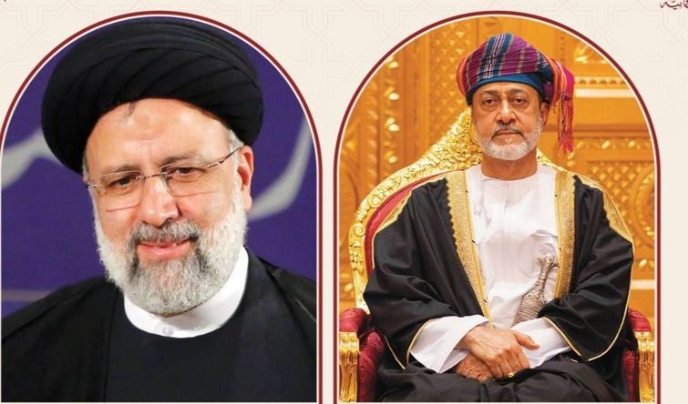 جلالة السلطان والرئيس الإيراني يبحثان العلاقات الثنائية وسبل التعاون المثمر