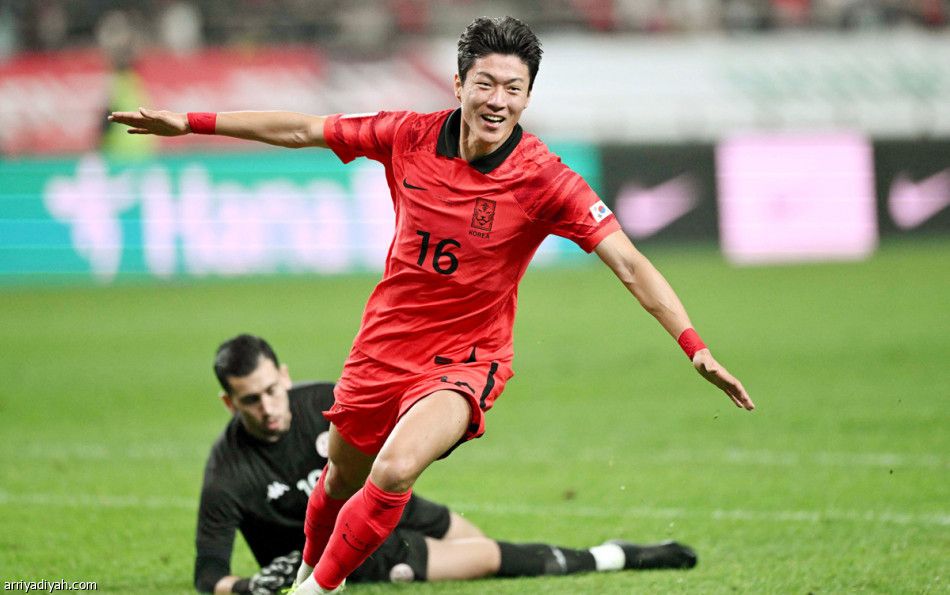 كوريا تمزّق شباك دحمان