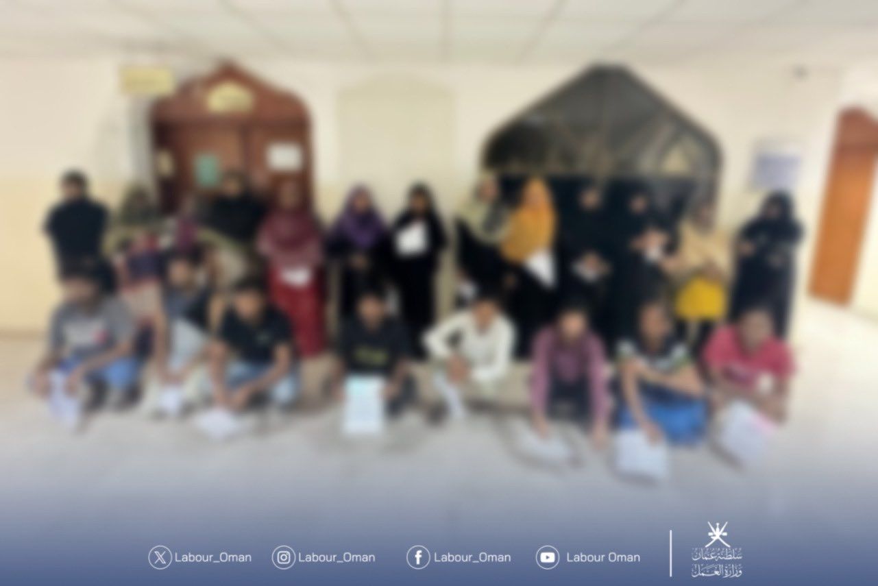 ضبط 30 عاملاً في حملات تفتيشية لمنازل خاصة بمسقط