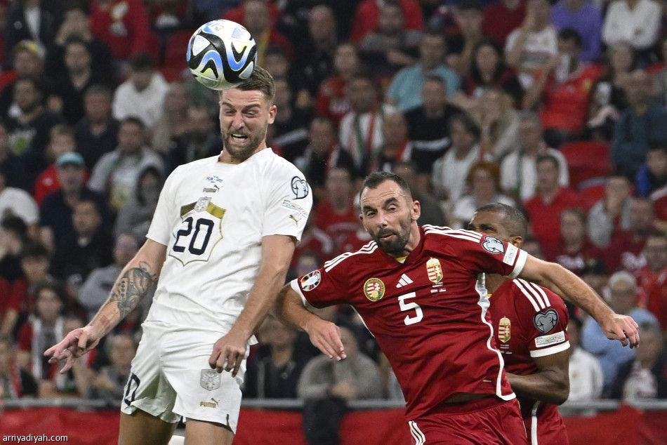 المجر تسقط صربيا.. وتعتلي الصدارة