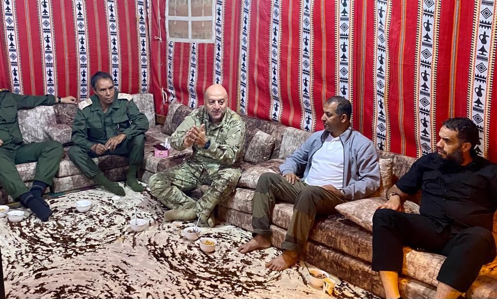 آمر المنطقة الأمنية درنة يشيد بجهود الإمارات الإنسانية في ليبيا