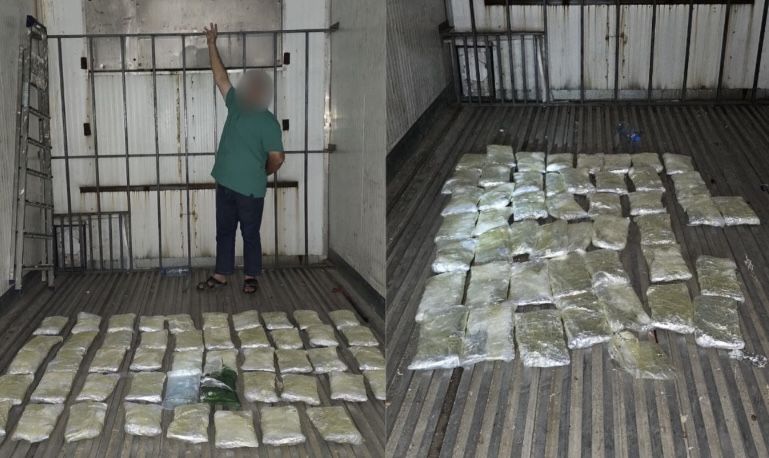 إحباط عملية تهريب مخدرات بمنفذ المزيونة