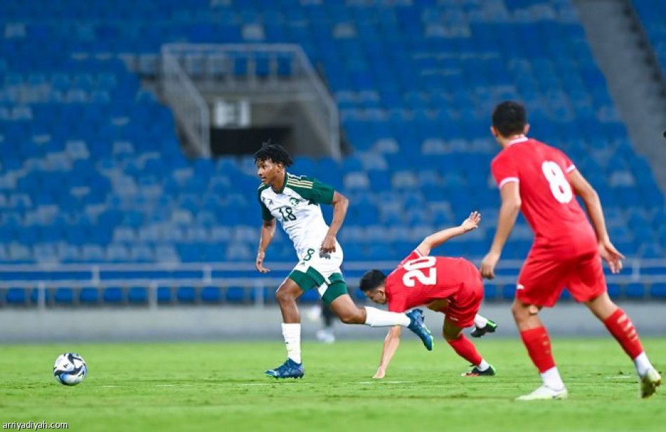 الأخضر الأولمبي يكرر الانتصار على قرغيزستان