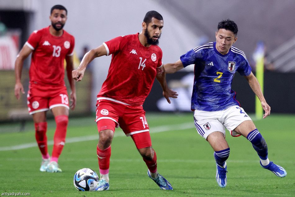 تجريبيا.. اليابان تكسب تونس بثنائية