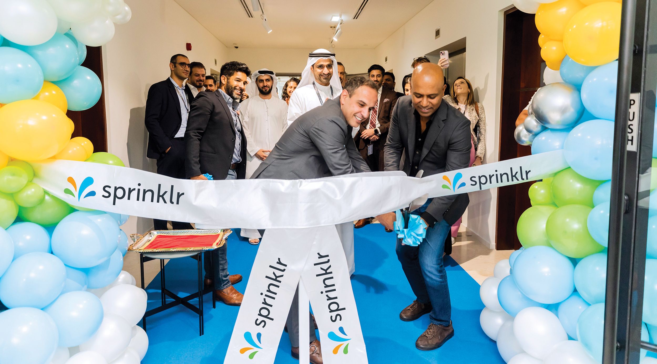 «سبرينكلر» تفتتح مقرها الإقليمي في «دبي للإنترنت»
