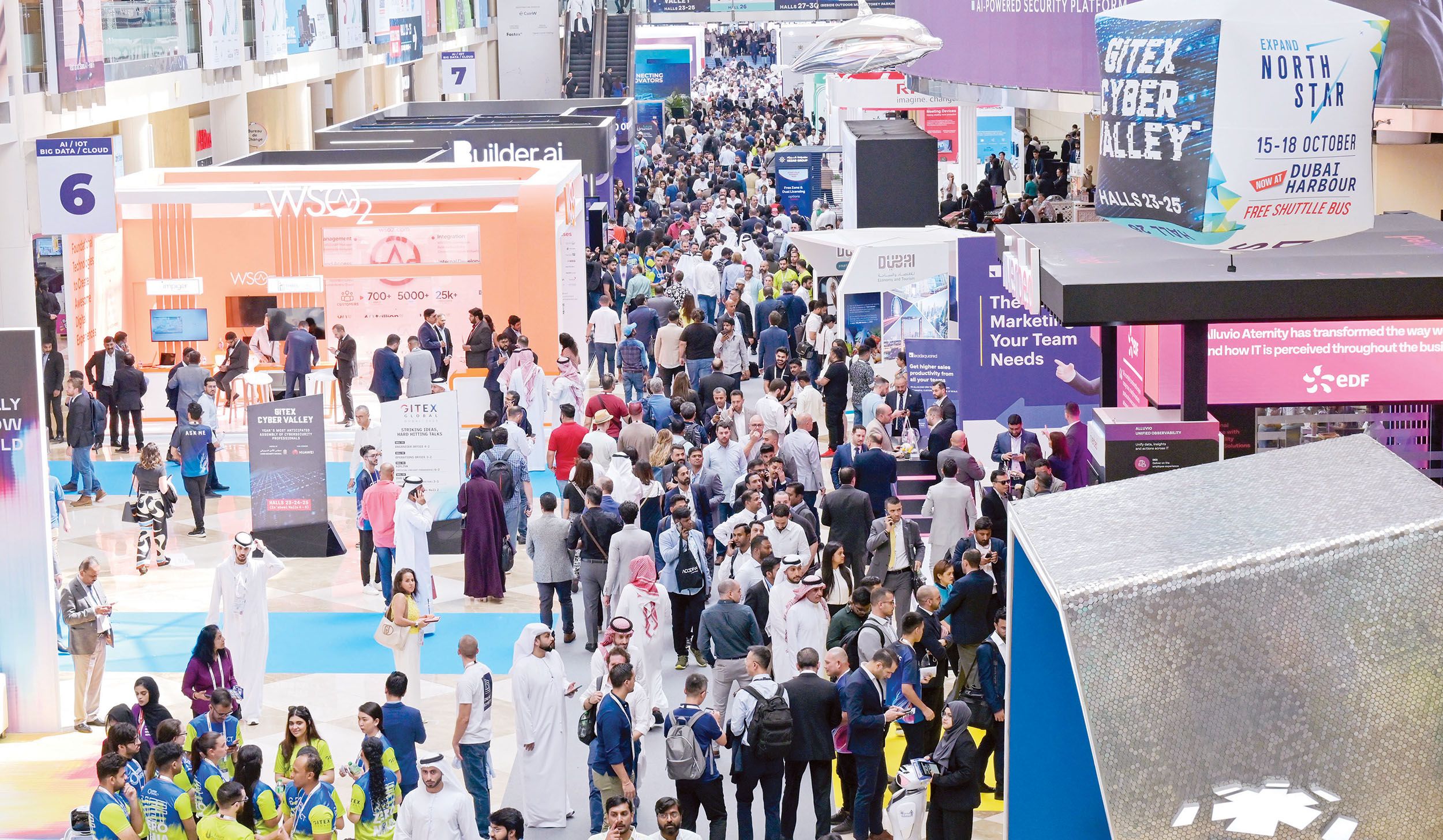 حضور قياسي يتوج ختام «جيتكس جلوبال 2023»