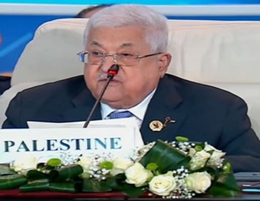 “أبو مازن”: نرفض مخطط التهجير القسري بغزة والضفة الغربية والقدس و “لن نرحل وسنبقى في أرضنا”