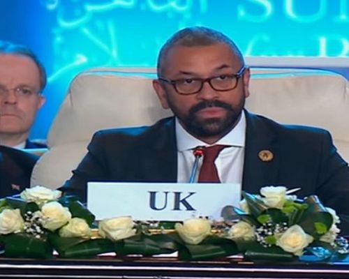 وزير خارجية بريطانيا يثمن موقف الحكومة الفلسطينية لإحلال السلام والتعايش السلمي