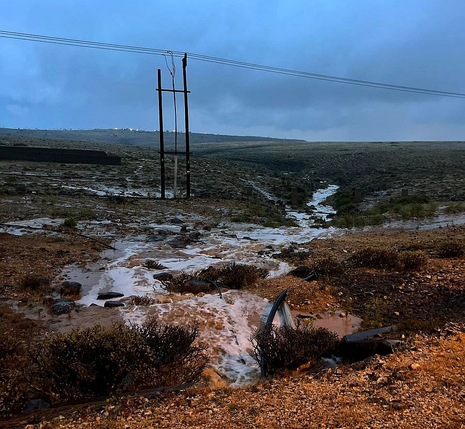 بالصور: بدء تأثير الحالة المدارية “تيج” على ولاية رخيوت