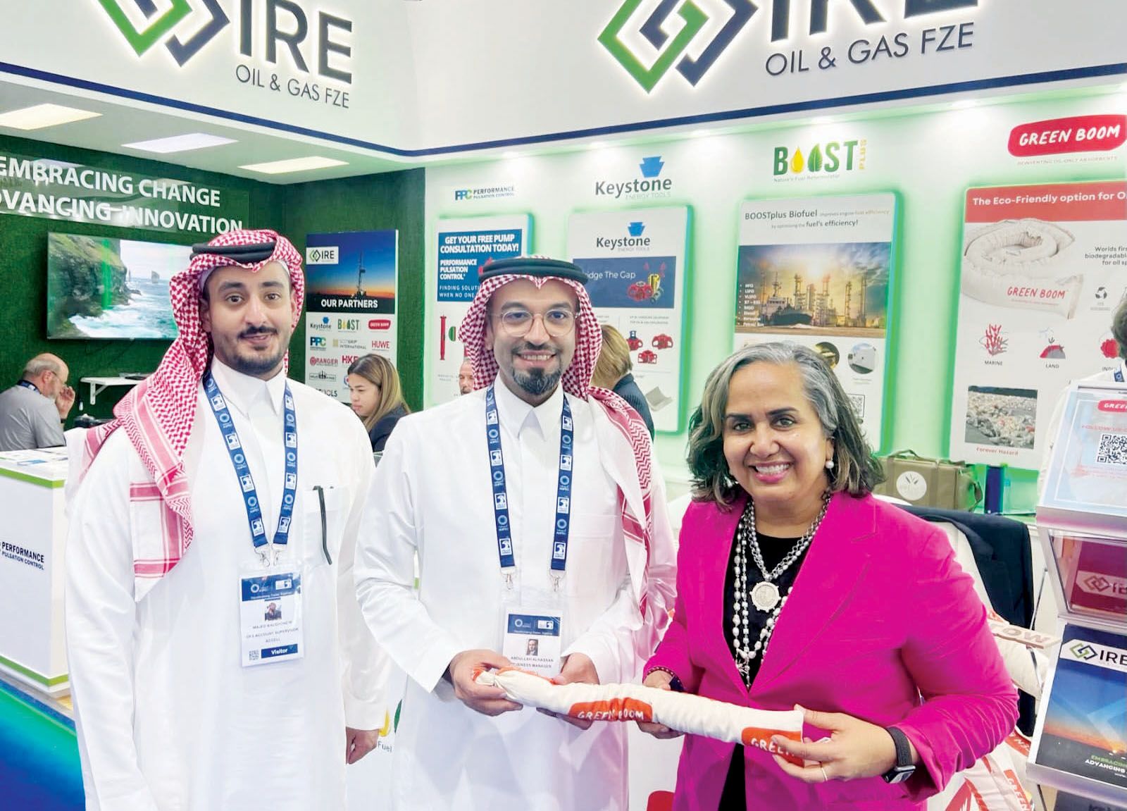 «جرين بوم» تتعاون مع «أدنوك» في التصدي للتسريبات النفطية