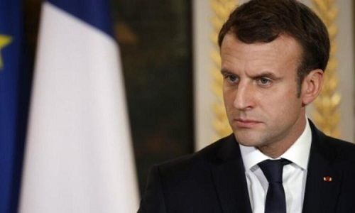 الرئيس الفرنسي يصل تل أبيب لبحث سبل التوصل لهدنة بين الفلسطينيين والإسرائيليين