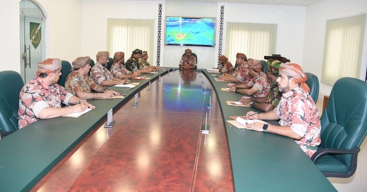 استعراض الإجراءات العسكرية المتخذة للتعامل مع الحالة المدارية