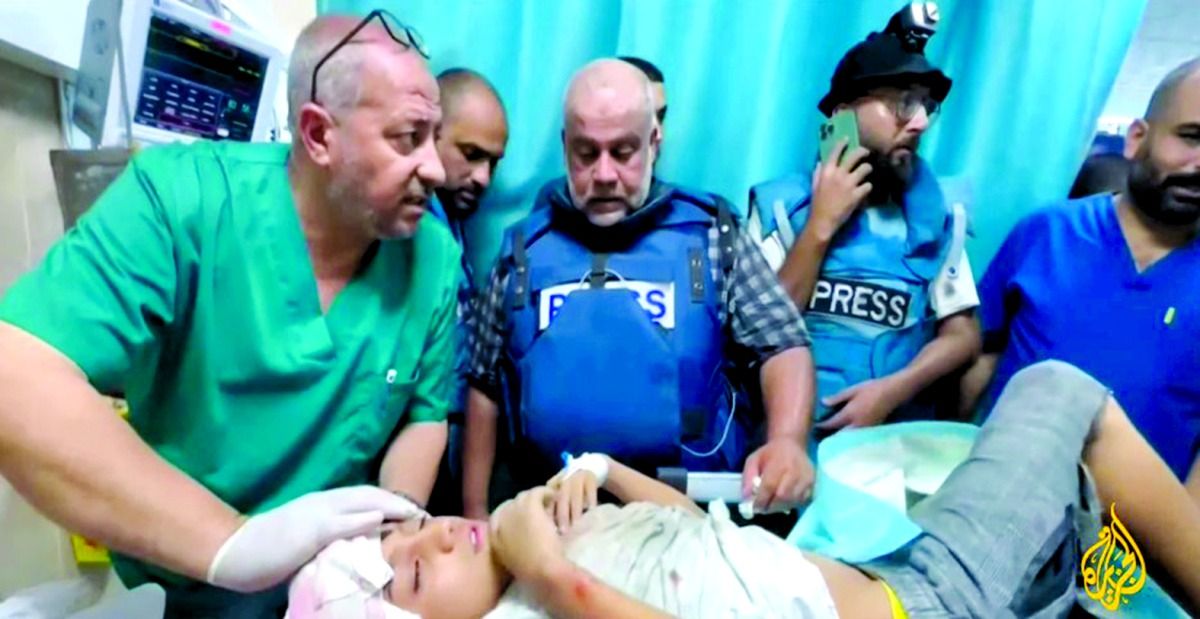 استشهاد أفراد من أسرة مراسل الجزيرة بالقطاع